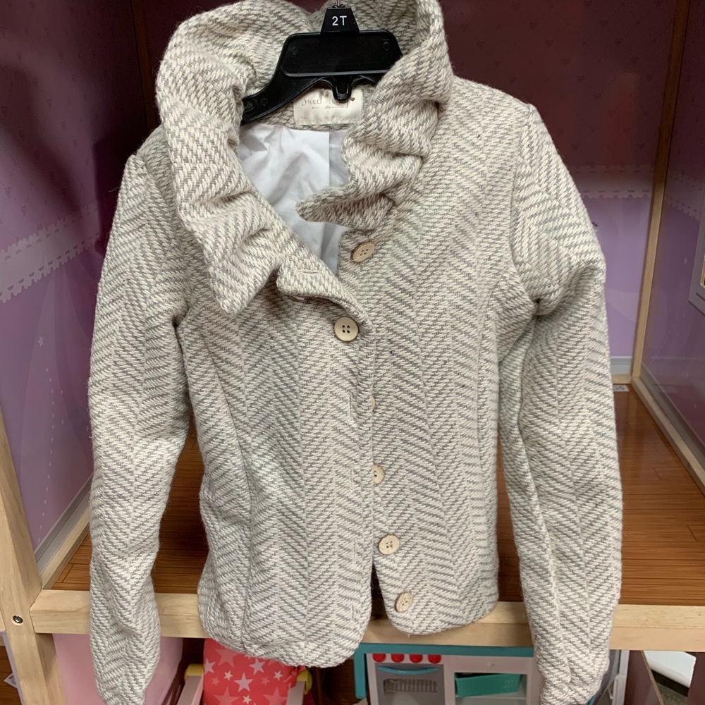 SweetHoney boutique brand, twill winter coat